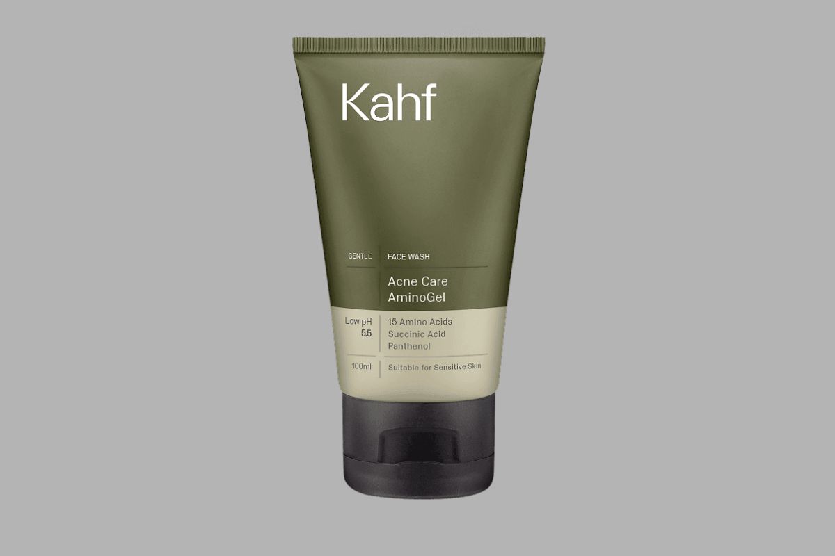 produk KAHF Acne Care AminoGel Face Wash
