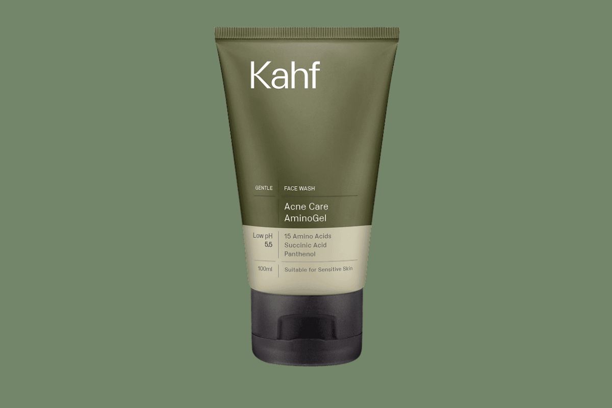 produk KAHF Acne Care AminoGel Face Wash