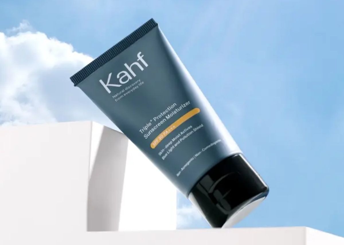 Kahf Triple+ Protection Sunscreen Moisturizer.