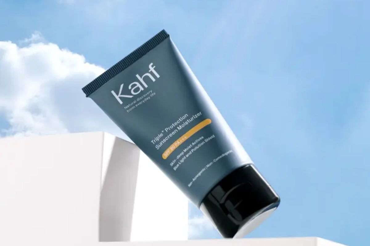 Kahf Triple+ Protection Sunscreen Moisturizer.