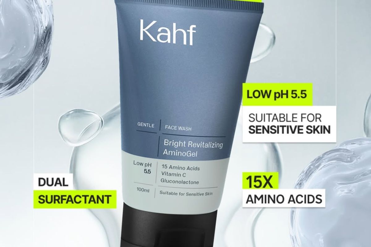 KAHF Bright Revitalizing Amino Gel Face Wash