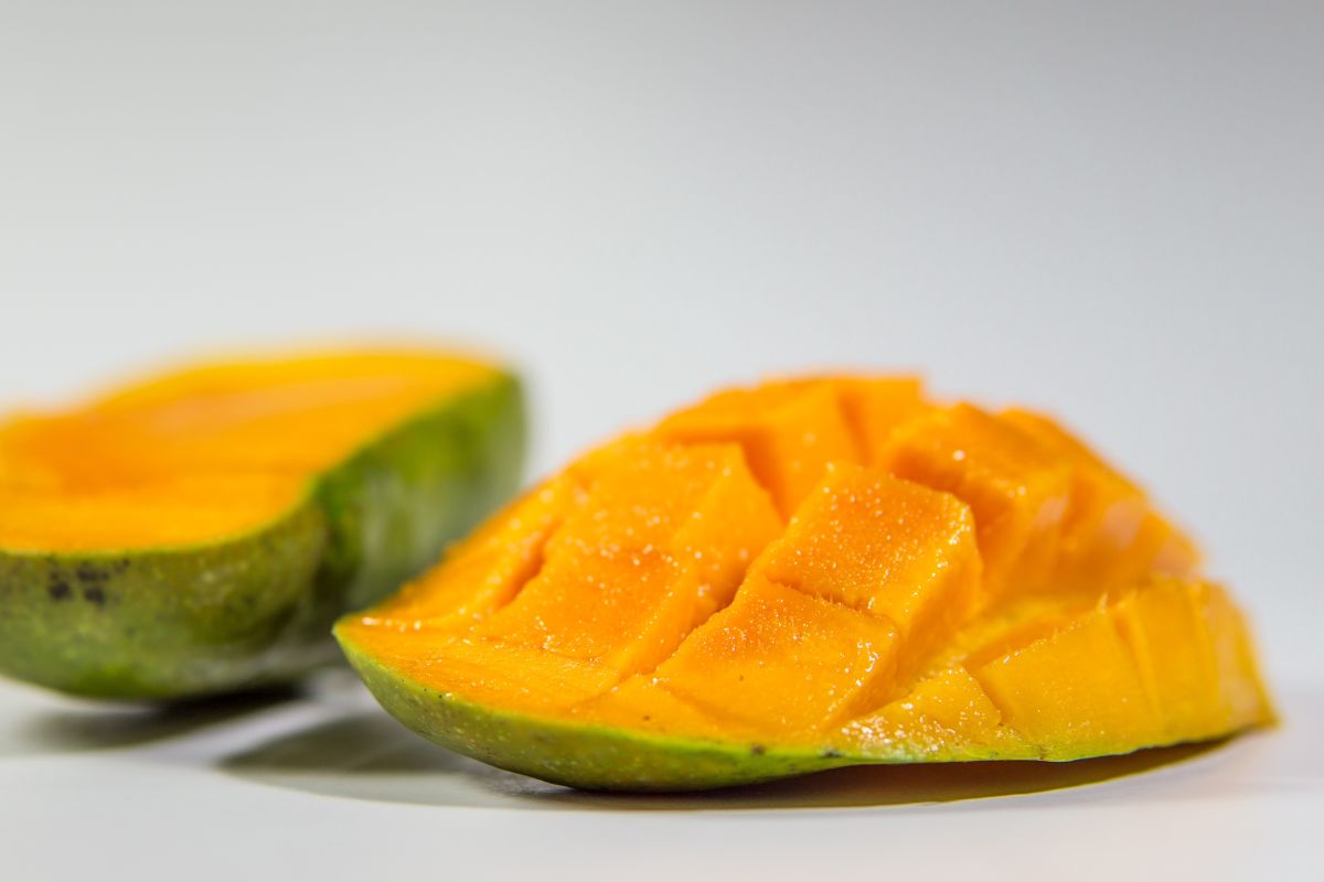 Potongan buah mangga