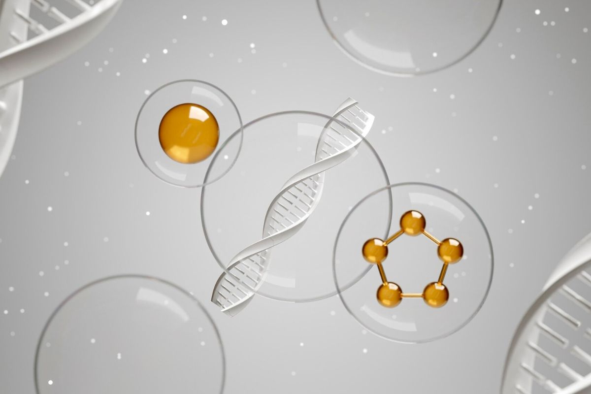 Ilustrasi representasi DNA